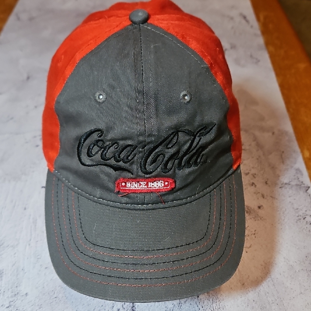 🌟3/$25🌟 Coca-Cola Red and Gray Baseball Cap